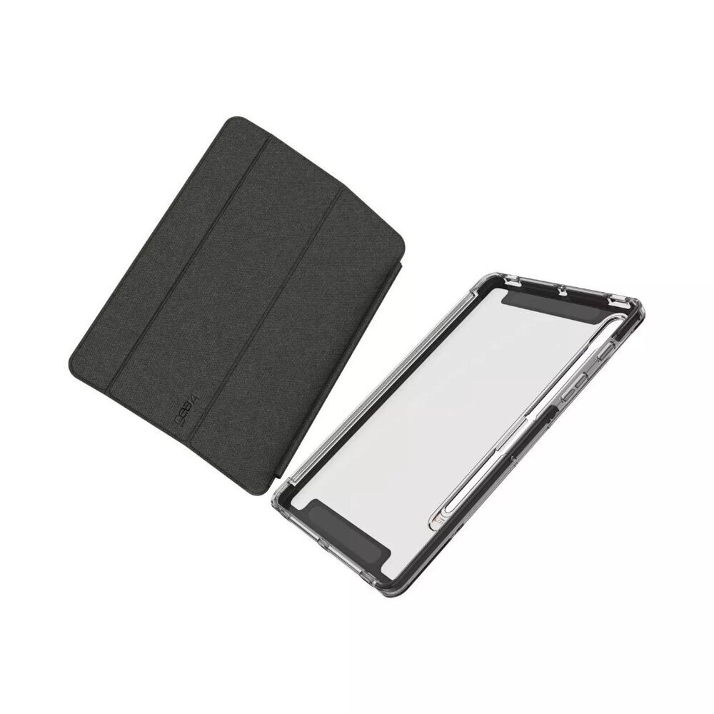 Gear4 Brompton ZAGG Folio Carrying Case Samsung Galaxy Tab S7 Galaxy Tab Smoke